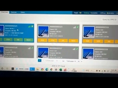 Veikong インバータ GPRS 機能 ITO 遠隔監視システムの表示