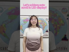 VEIKONGのインベーターのLEDディスプレイで自動スクロールをどのように実現するか?