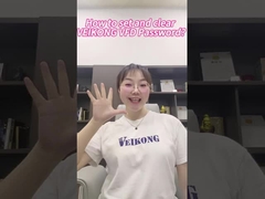 VEIKONG VFD パスワードを設定して削除する方法