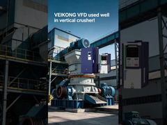 垂直破砕機のVEIKONG VFD